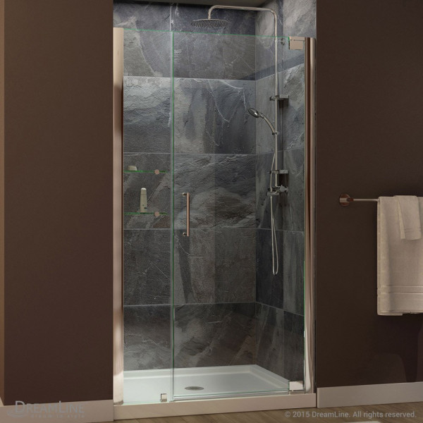 Dreamline SHDR-4139720 Elegance 39 to 41" Clear Frameless Pivot Shower Door