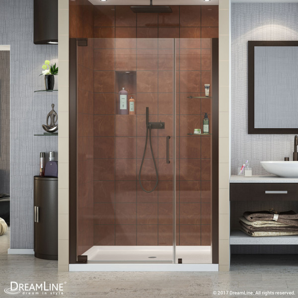 Dreamline SHDR-4139720 Elegance 39 to 41" Clear Frameless Pivot Shower Door