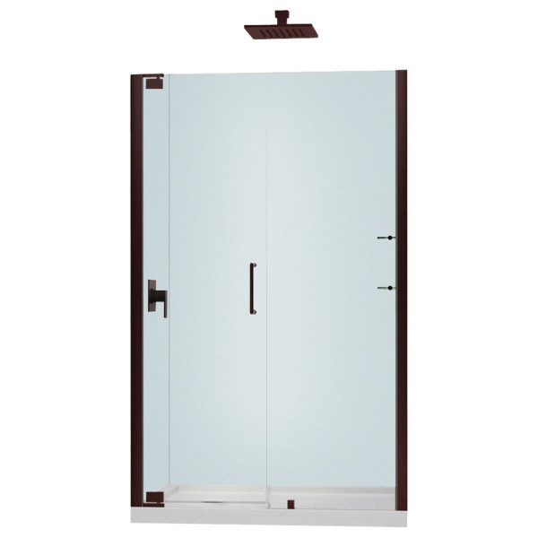 Dreamline SHDR-4147720 Elegance 47 3/4 to 49 3/4" Frameless Pivot Shower Door