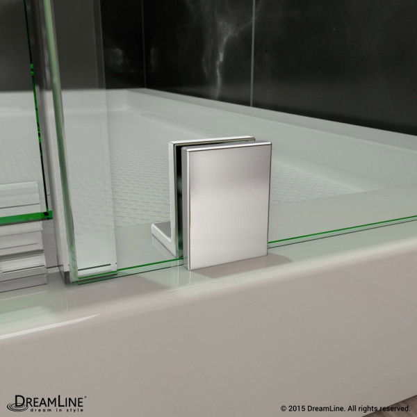 Dreamline SHDR-4154720 Elegance 54 1/2 to 56 1/2" Frameless Pivot Shower Door