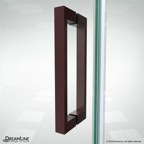 DreamLine SHDR-4330120 Elegance-LS Frameless Reversible Pivot Shower Door