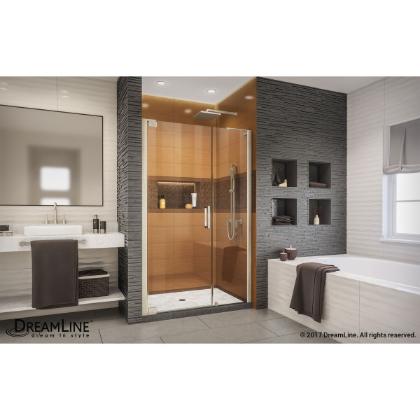 DreamLine SHDR-4330180 Elegance-LS Frameless Clear Pivot Shower Door