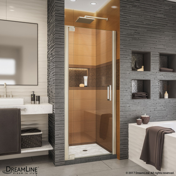 DreamLine SHDR-4332000 Elegance-LS Frameless Reversible Pivot Shower Door