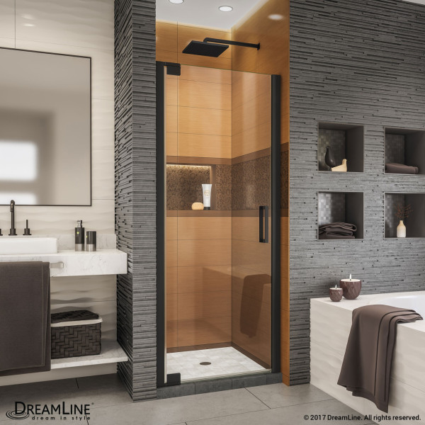 DreamLine SHDR-4332000 Elegance-LS Frameless Reversible Pivot Shower Door