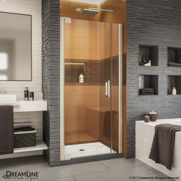 DreamLine SHDR-4332060 Elegance-LS Frameless Clear Pivot Shower Door