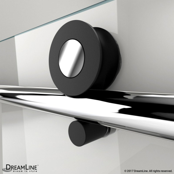 DreamLine SHDR-61606210-18 Enigma-XT Tuxedo 55-59 In. Frameless Sliding Tub Door