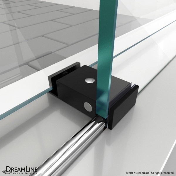 DreamLine SHDR-61606210-18 Enigma-XT Tuxedo 55-59 In. Frameless Sliding Tub Door