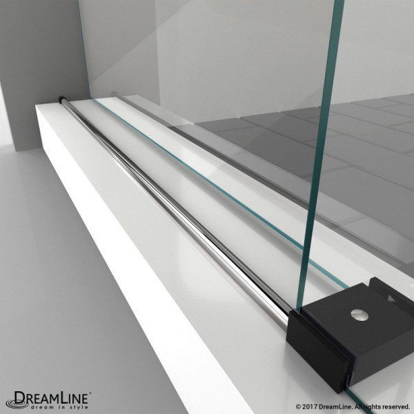 DreamLine SHDR-61606210-18 Enigma-XT Tuxedo 55-59 In. Frameless Sliding Tub Door