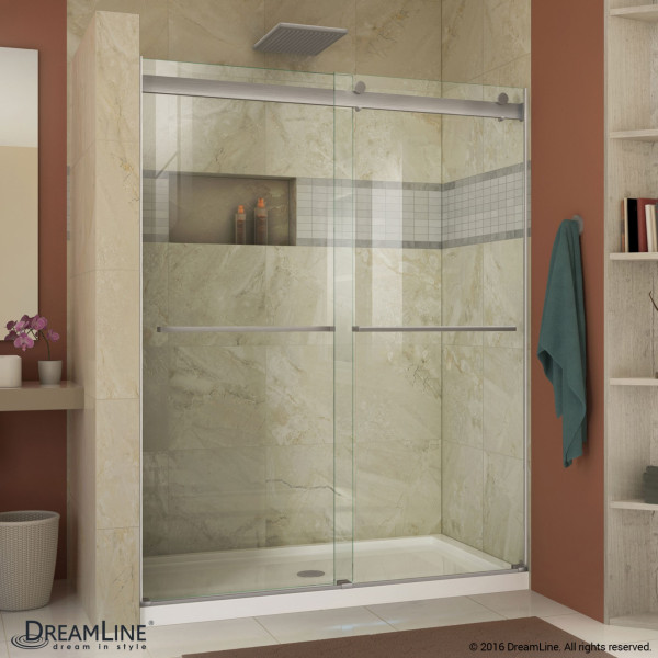 DreamLine SHDR-6348760 Essence 44 to 48 in. Frameless Bypass Shower Door
