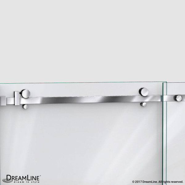 DreamLine SHDR-64487610 Enigma Air 44 to 48 in. Frameless Sliding Shower Door