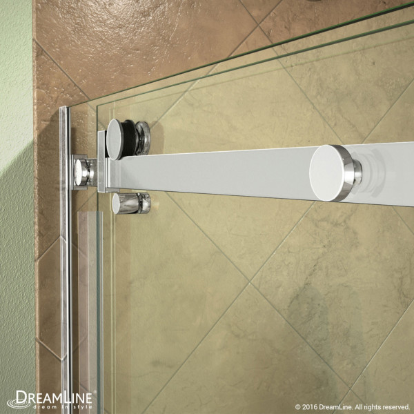 DreamLine SHDR-64607610 Enigma Air 56 to 60 in. Frameless Sliding Shower Door