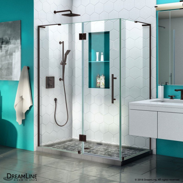 DreamLine SHEN-1434460 Quatra Plus Frameless Rectangular Shower Enclosure