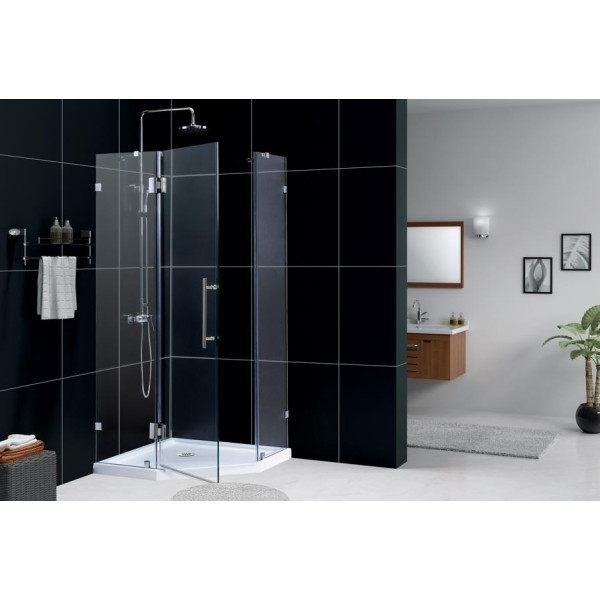 Dreamline SHEN-2236360 PrismLux 36 5/16" by 36 5/16" Hinged Shower Enclosure