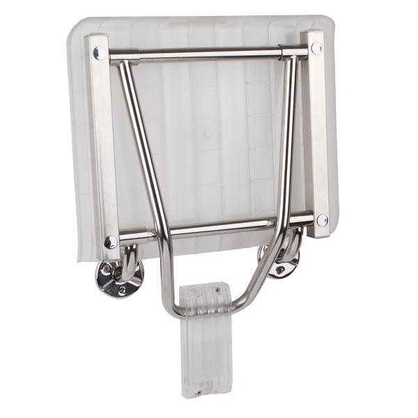 DreamLine SHST-01-PL Clear Folding Shower Plastic Shower Seat
