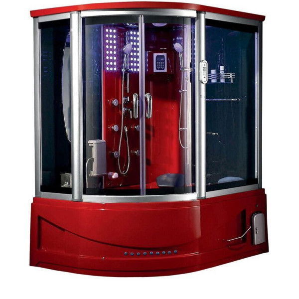 Maya Bath Siena Steam Shower And Whirlpool Bath