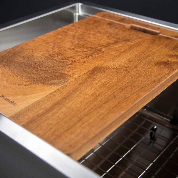 Nantucket SR-PS-4220-16 Single Bowl Undermount Stainless Steel Kitchen Sink