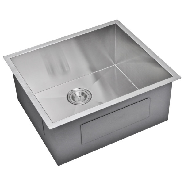 Water Creation SSS-US-2320A Single Bowl Hand Made Undermount Kitchen Sink
