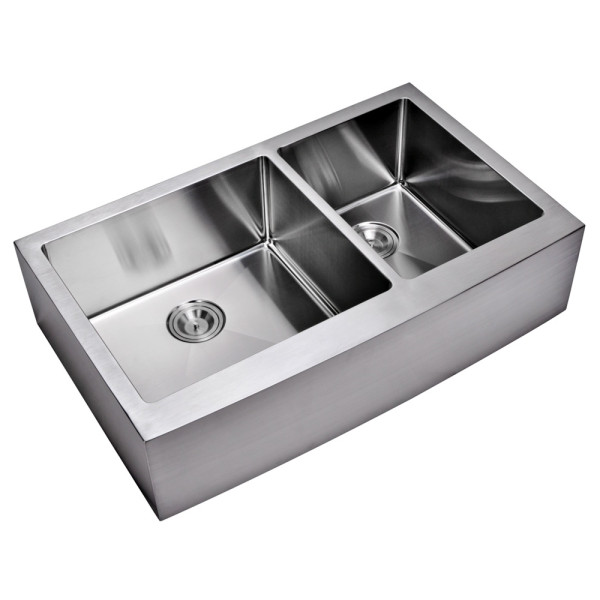 Water Creation SSSG-AD-3622C Stainless Steel Apron Front Kitchen Sink