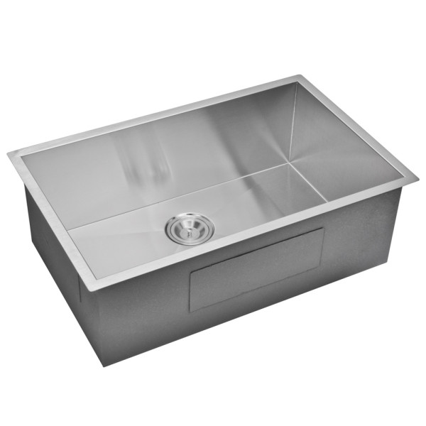 Water Creation SSSG-US-3019B Corner Radius Single Bowl Sink For Kitchen