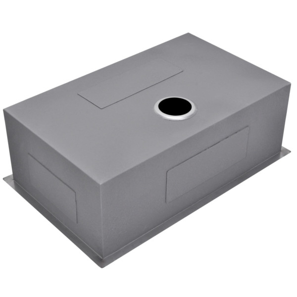 Water Creation SSSG-US-3019B Corner Radius Single Bowl Sink For Kitchen