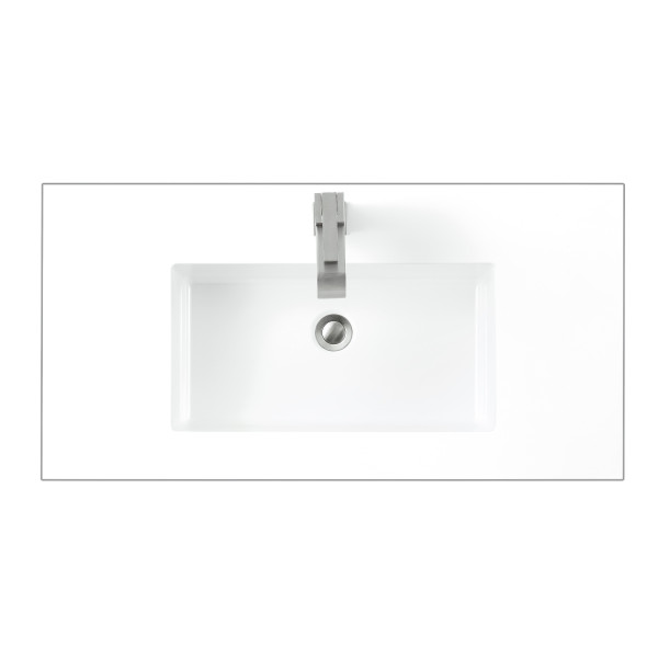 James Martin SWB-S35.4 35.4" Mineral Composite Drop In Single Sink Top