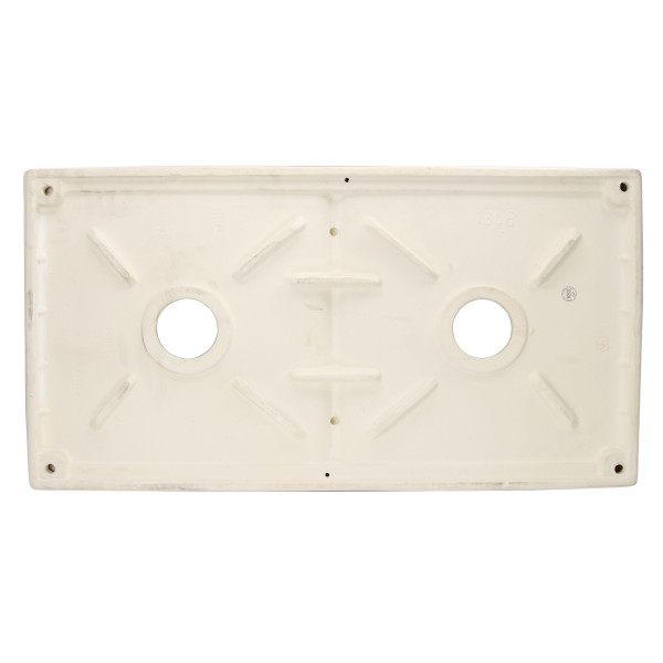 Nantucket T-FCFS36-DBL 36" Double Farmhouse Fireclay Sink + Drains and Grids