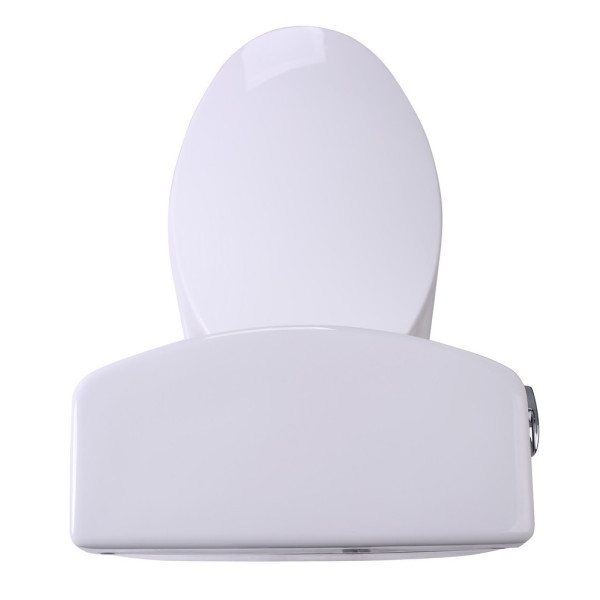 ANZZI T1-AZ065 Talos Floor Mount Single Flush Elongated Toilet In White