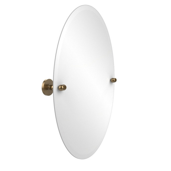 Allied Brass TA-91 21" x 29" Oval Tilt Mirror with Beveled Edge