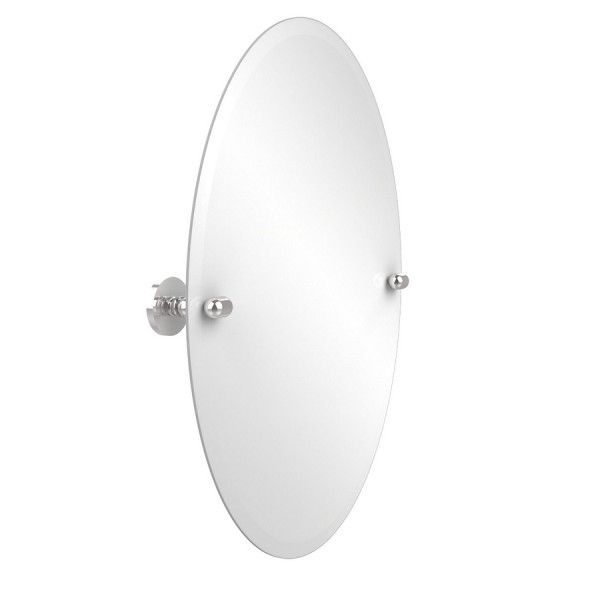 Allied Brass TA-91 21" x 29" Oval Tilt Mirror with Beveled Edge