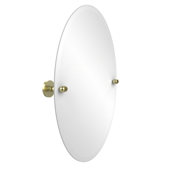 Allied Brass TA-91 21" x 29" Oval Tilt Mirror with Beveled Edge