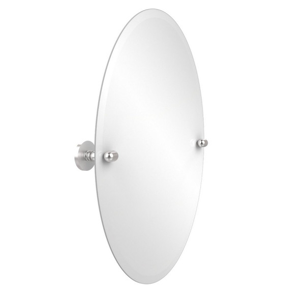Allied Brass TA-91 21" x 29" Oval Tilt Mirror with Beveled Edge