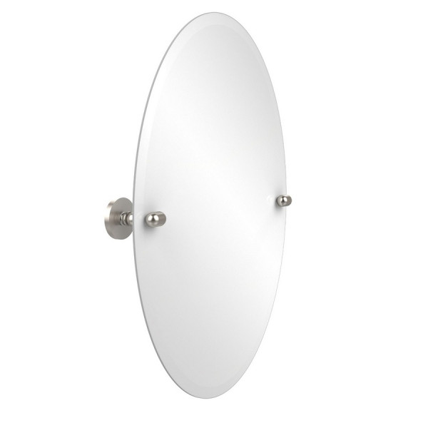 Allied Brass TA-91 21" x 29" Oval Tilt Mirror with Beveled Edge