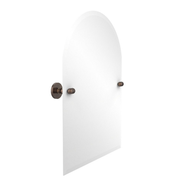 Allied Brass TA-94 21" x 29" Arched Top Tilt Mirror with Beveled Edge