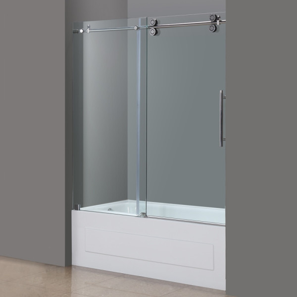 Aston Global TDR978-..-60-10 Langham Completely Frameless Tub Sliding Door