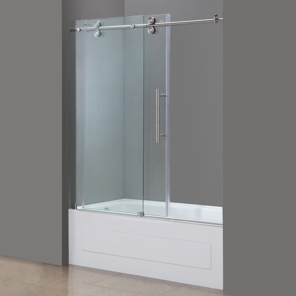 Aston Global TDR978-..-60-10 Langham Completely Frameless Tub Sliding Door