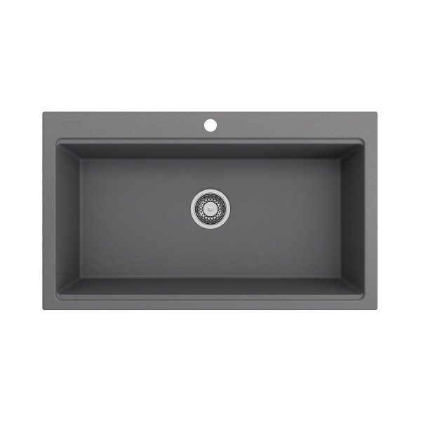 BOCCHI 1616-50x-0126HP Baveno Lux Dual-Mount 34 lGranite Composite Kitchen Sink