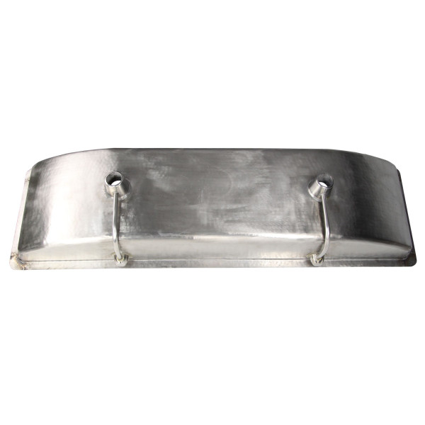 Nantucket TRS48-OF Stainless  Double Trough Undermount Bathroom Sink + Overflow