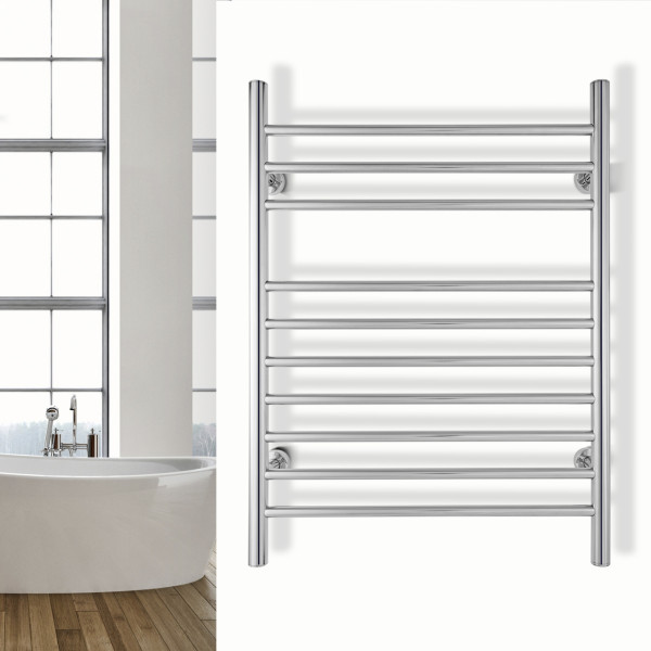 WarmlyYours TW-F10-HP Infinity Towel Warmer Dual Connection 10 Bars 