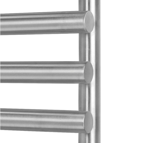 WarmlyYours TWS7-ROM10BH Rome Towel Warmer Brushed Hardwired 10 Bars 