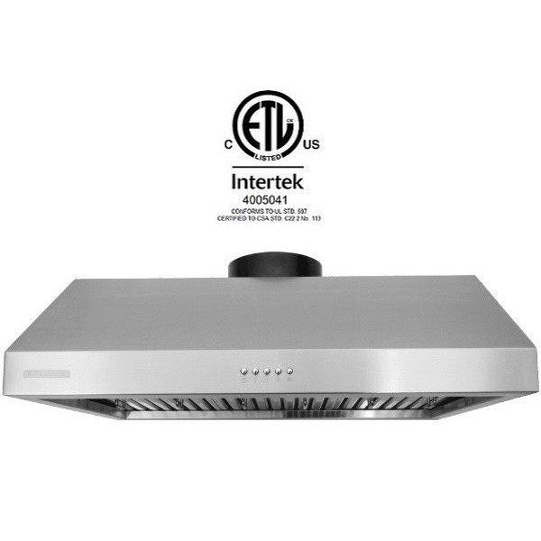 XtremeAir UL11-U36 Ultra Series 36 Inch 3-Speed Under Cabinet Rangehood