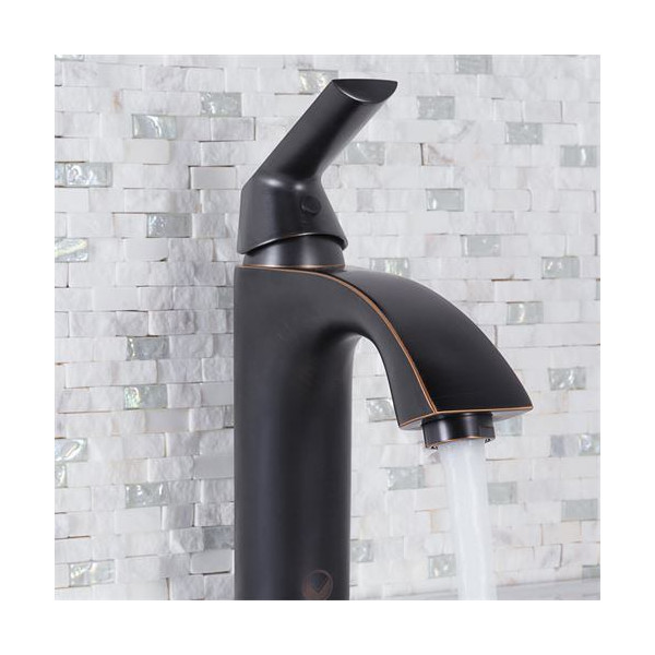 VIGO VG01028ARB2 Penela Single Lever Rubbed Bronze Finish Faucet w/ Pop Up