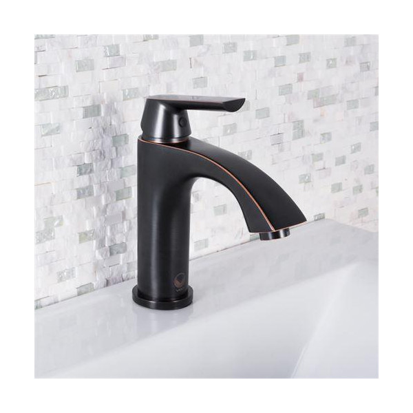 VIGO VG01028ARB2 Penela Single Lever Rubbed Bronze Finish Faucet w/ Pop Up