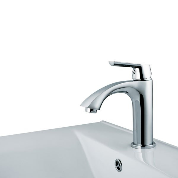 Vigo VG01028CH 8'' Solid Brass Deck Mount Bathroom Faucet