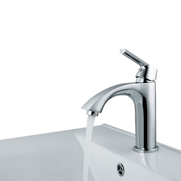 Vigo VG01028CH 8'' Solid Brass Deck Mount Bathroom Faucet