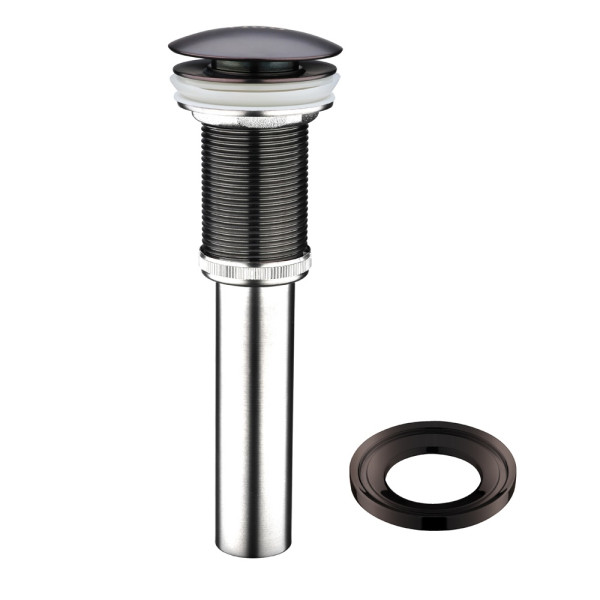VIGO VG03013 Linus Bathroom Vessel Faucet in Two Options Finish with Drain