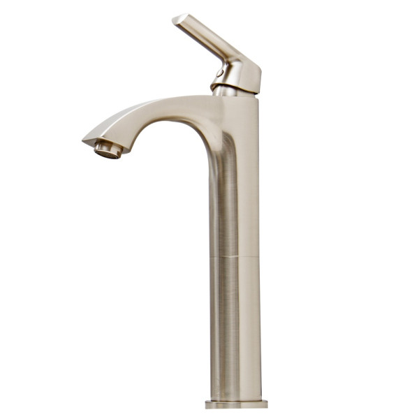 VIGO VG03013 Linus Bathroom Vessel Faucet in Two Options Finish with Drain