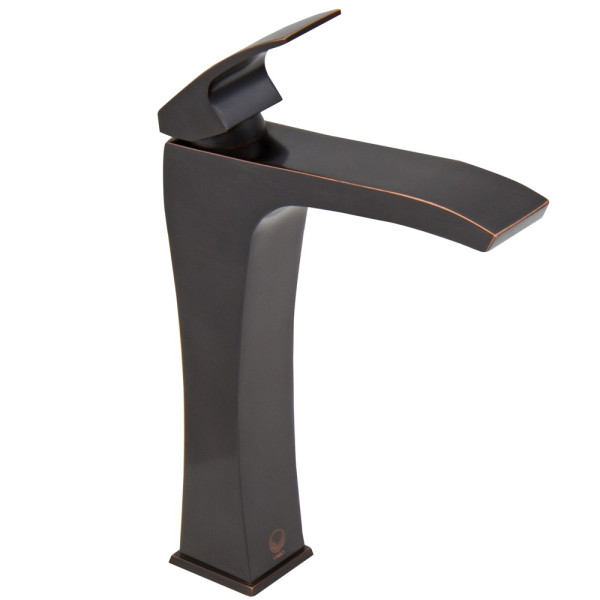 VIGO VG03018 Blackstonian Deck Mounted Bathroom Vessel Faucet