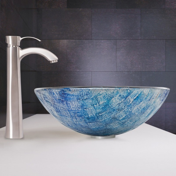 VIGO VG03023BN Otis Bathroom Vessel Faucet in PVD Brushed Nickel