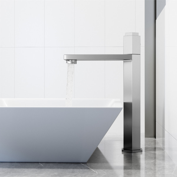 VIGO VG03035CH Nova Single Handle Single-Hole Bathroom Vessel Faucet in Chrome