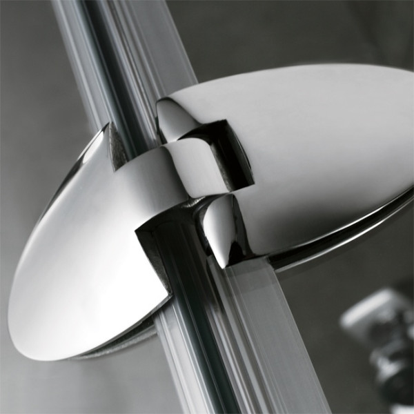 Vigo VG6061BNCL36 36 x 36" Frameless Neo-Angle Shower Enclosure 
